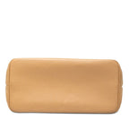 Chanel Quilted CC Logo Reissue Tote Beige Caviar Leather — view 3