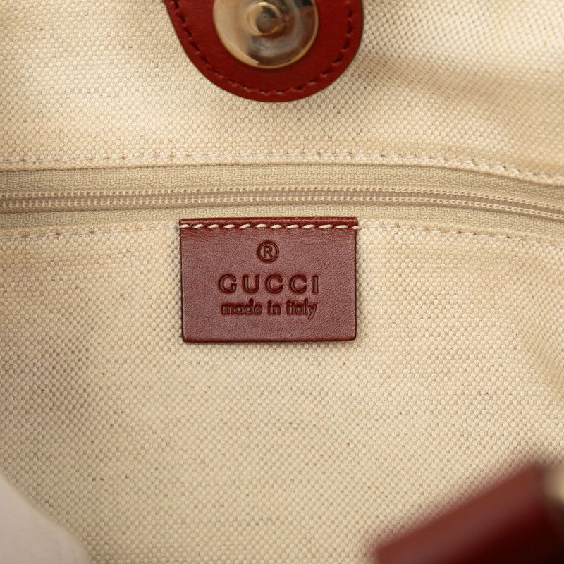 Gucci GG Canvas Tote Beige Brown — view 6