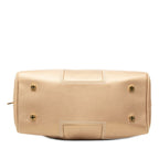 Loewe Anagram Amazona 28 Handbag Gold Leather — view 3