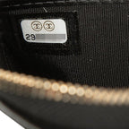 Chanel CC Logo Quilted 31 Rue Cambon Chain Wallet Belt Bag Black Lambskin — view 6