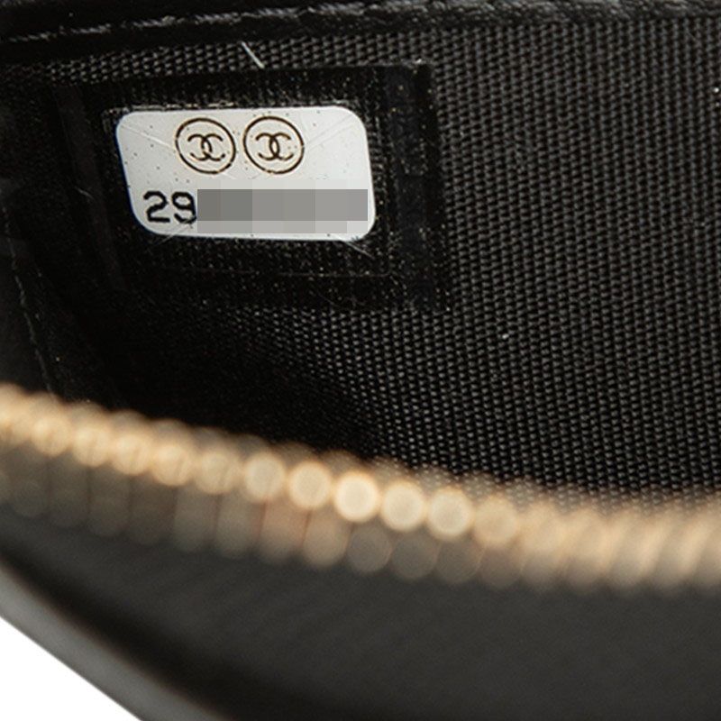 Chanel CC Logo Quilted 31 Rue Cambon Chain Wallet Belt Bag Black Lambskin — view 6