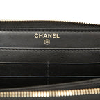 Chanel CC Logo Quilted 31 Rue Cambon Chain Wallet Belt Bag Black Lambskin — view 5