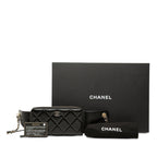 Chanel CC Logo Quilted 31 Rue Cambon Chain Wallet Belt Bag Black Lambskin — view 7