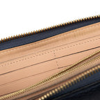 Louis Vuitton Portefeuille Comet L-shaped Zipper Wallet Blue Marine Navy — view 5