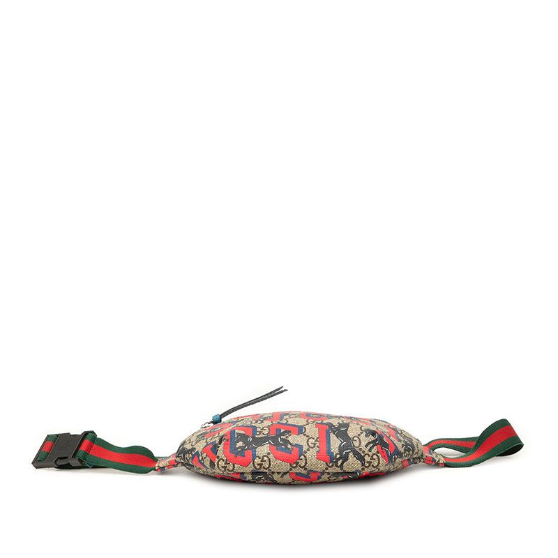 Gucci Children's GG Supreme Sherry Line Waist Bag Beige — view 3