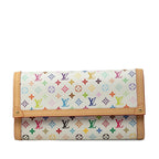 Louis Vuitton Takashi Murakami Monogram Multicolor Portefeuille Sarah NM Wallet
