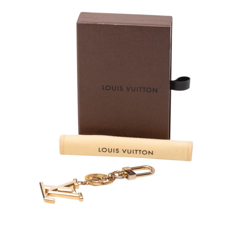 Louis Vuitton Porte Cles LV Facet Key Ring Key Case Key Holder Gold Plated — view 5