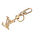 Louis Vuitton Porte Cles LV Facet Key Ring Key Case Key Holder Gold Plated — view 2