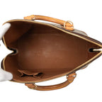 Louis Vuitton Monogram Alma PM Handbag Brown Leather — view 4