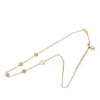 Louis Vuitton Monogram Flowerful Necklace Gold Plated — view 2