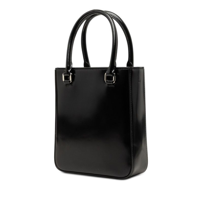 Prada 2-Way Shoulder Bag Black Leather — view 2