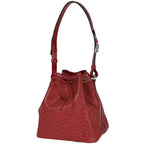 Louis Vuitton Petit Noe Shoulder Bag Drawstring Epi Castilian