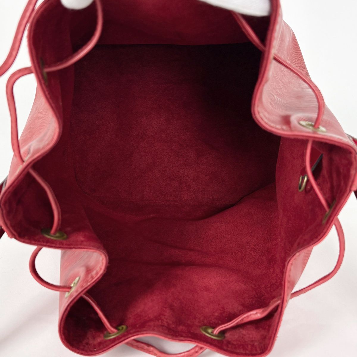 Louis Vuitton Petit Noe Shoulder Bag Drawstring Epi Castilian — view 9