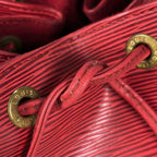 Louis Vuitton Petit Noe Shoulder Bag Drawstring Epi Castilian — view 5