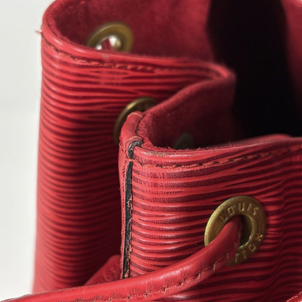 Louis Vuitton Petit Noe Shoulder Bag Drawstring Epi Castilian — view 6