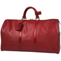 Louis Vuitton Keepall 50 Boston Bag Epi Castilian