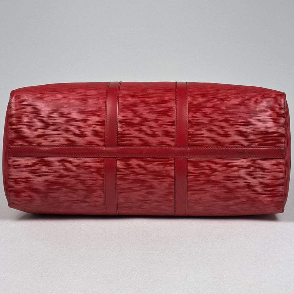 Louis Vuitton Keepall 50 Boston Bag Epi Castilian — view 2