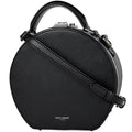 Saint Laurent Mika Box Handbag 2-Way Leather Black