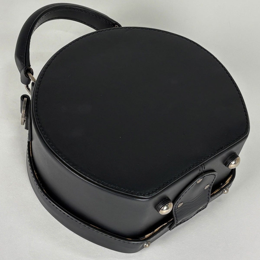Saint Laurent Mika Box Handbag 2-Way Leather Black — view 2