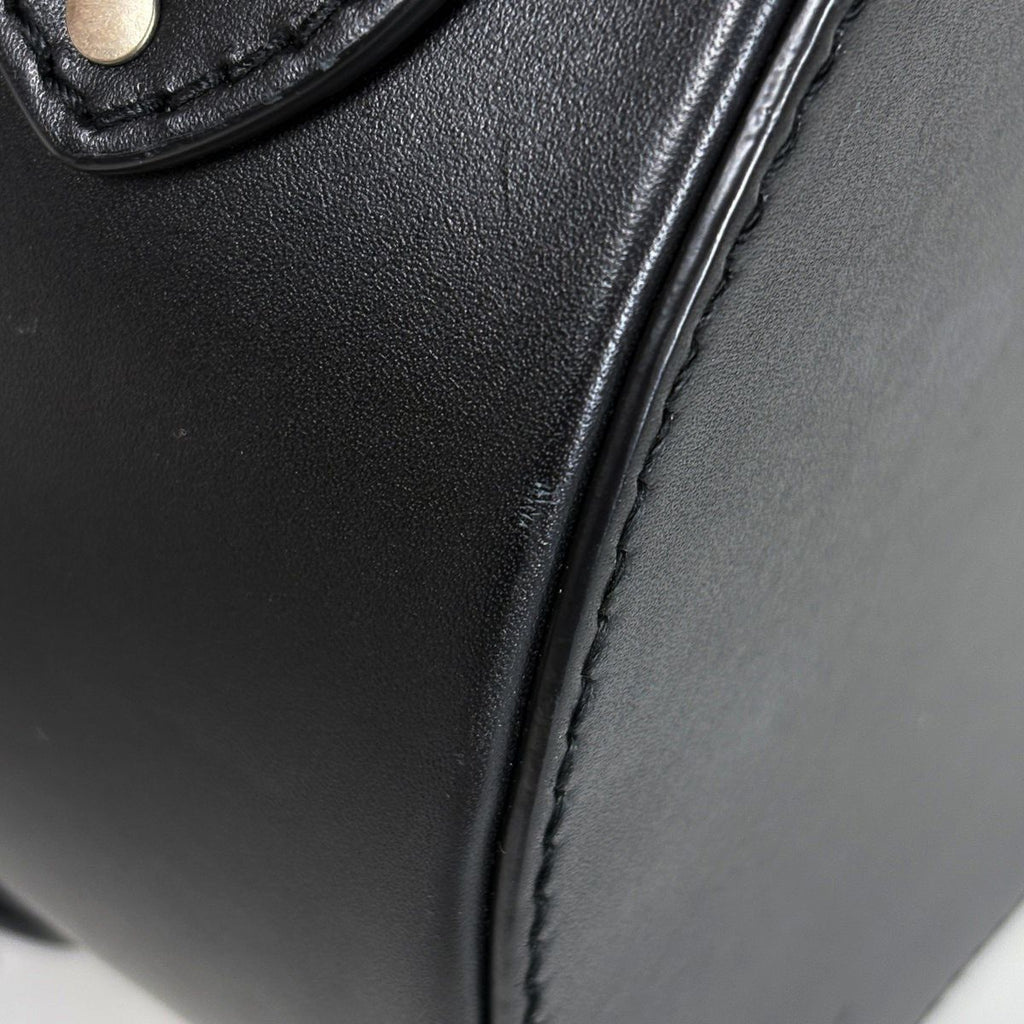 Saint Laurent Mika Box Handbag 2-Way Leather Black — view 4