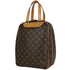 Louis Vuitton Excursion Handbag Shoe Case Monogram Brown