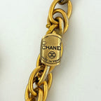Chanel Necklace CC Logo Coin Gold Plated — view 6