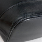 Celine Small Bucket Cuile Triomphe Shoulder Bag Leather Black — view 3