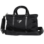 Prada Handbag 2-Way Nylon Black