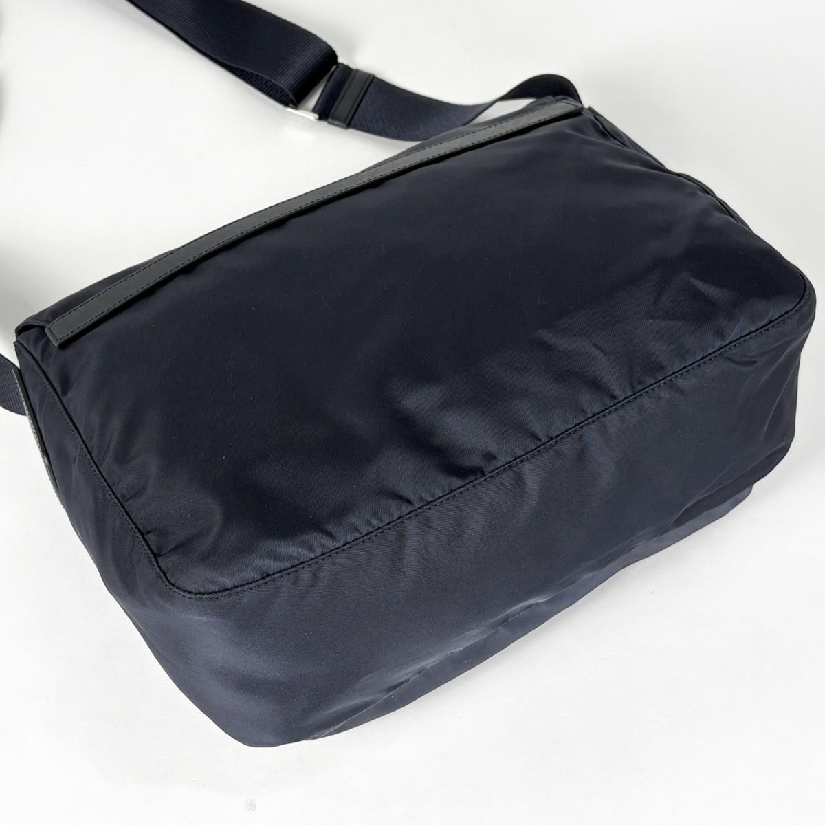 Prada Shoulder Bag Tessuto Nylon Blue — view 2