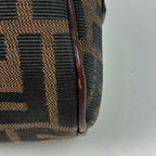 Fendi Handbag Zucca Pattern Canvas Brown — view 3