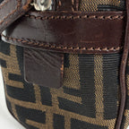 Fendi Handbag Zucca Pattern Canvas Brown — view 4