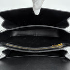Celine Shoulder Bag Triomphe Vache Black — view 8