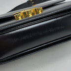 Celine Shoulder Bag Triomphe Vache Black — view 3