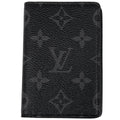 Louis Vuitton Card Case Organizer de Poche Monogram Eclipse Noir