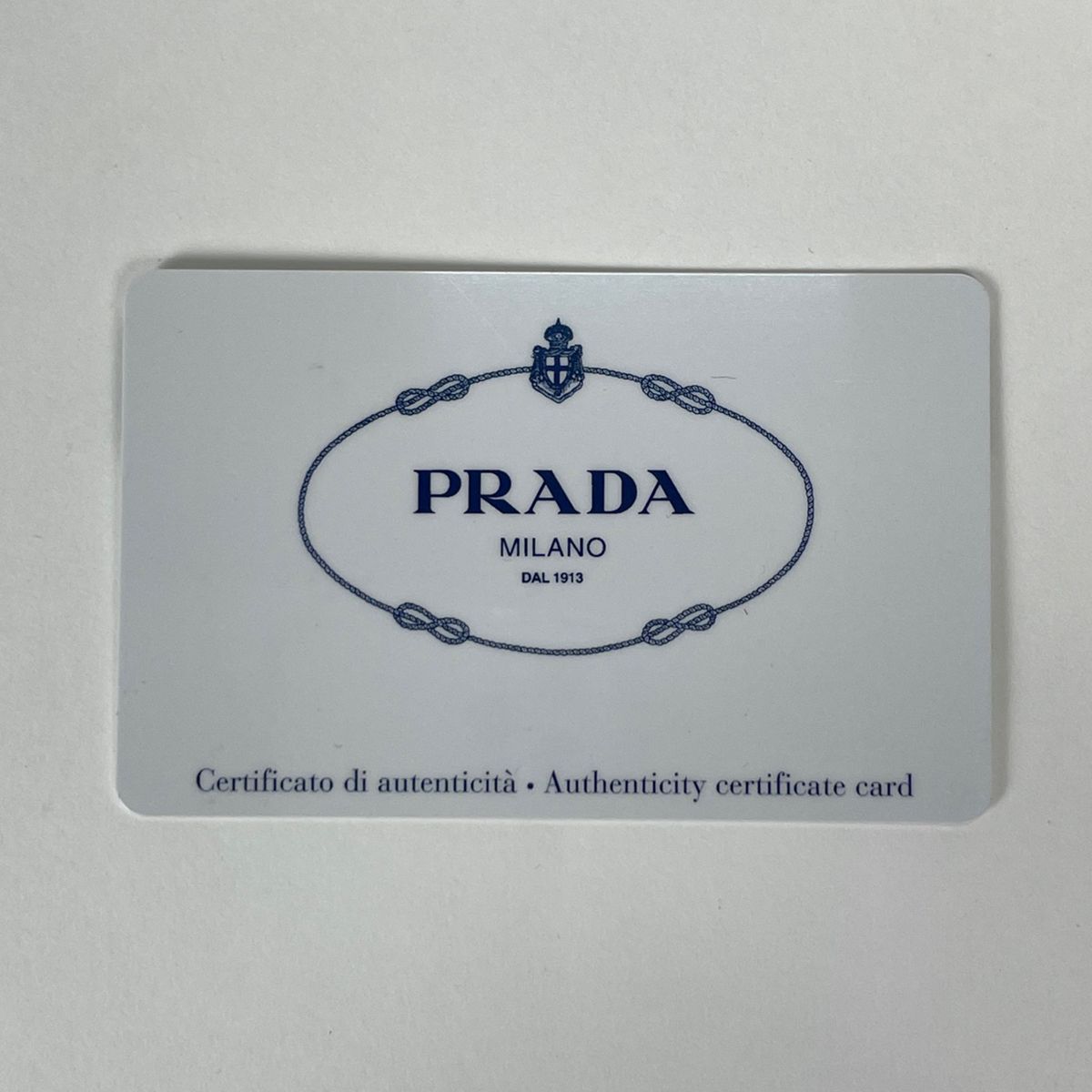 Prada Tote 2-Way Nylon Navy — view 9