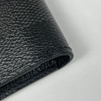Louis Vuitton Portefeuille Calf Bifold Wallet Damoflage Leather Noir — view 3