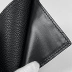 Louis Vuitton Portefeuille Calf Bifold Wallet Damoflage Leather Noir — view 5