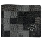 Louis Vuitton Portefeuille Calf Bifold Wallet Damoflage Leather Noir