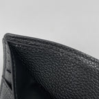 Louis Vuitton Portefeuille Calf Bifold Wallet Damoflage Leather Noir — view 4