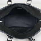Loewe Handbag Amazona 28 Anagram Suede Black — view 7