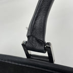 Loewe Handbag Amazona 28 Anagram Suede Black — view 5
