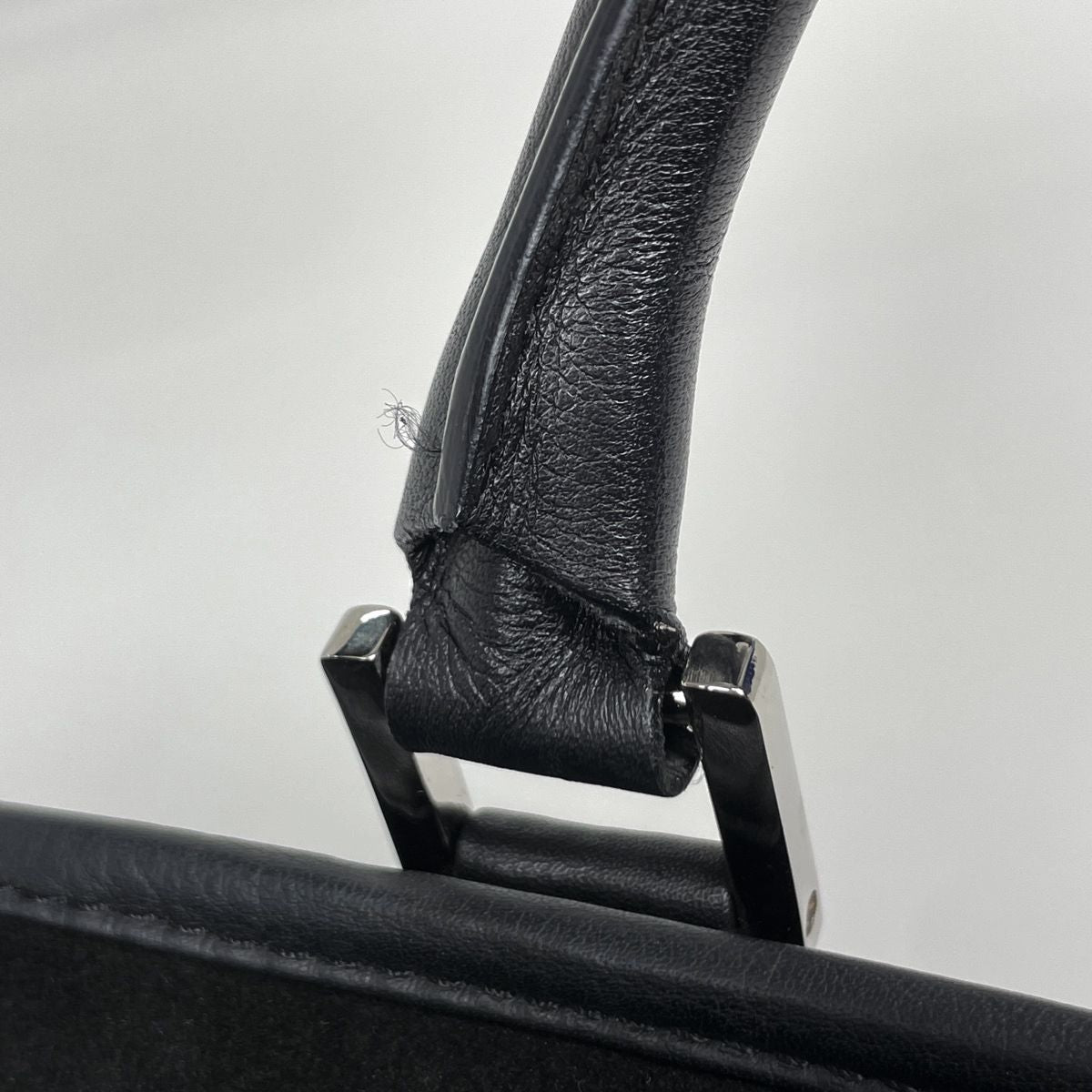 Loewe Handbag Amazona 28 Anagram Suede Black — view 5