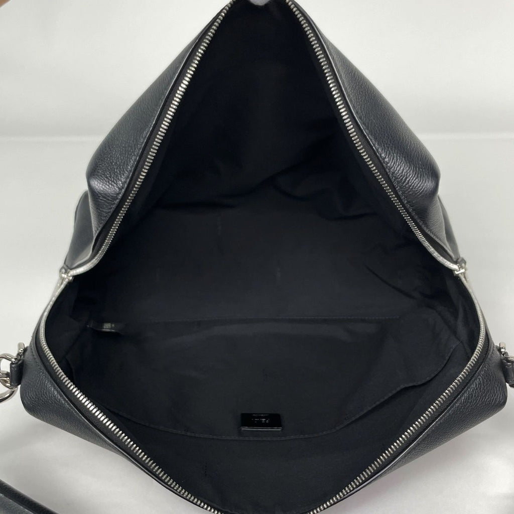 Fendi Handbag Louis Large 2-Way Leather Black — view 9