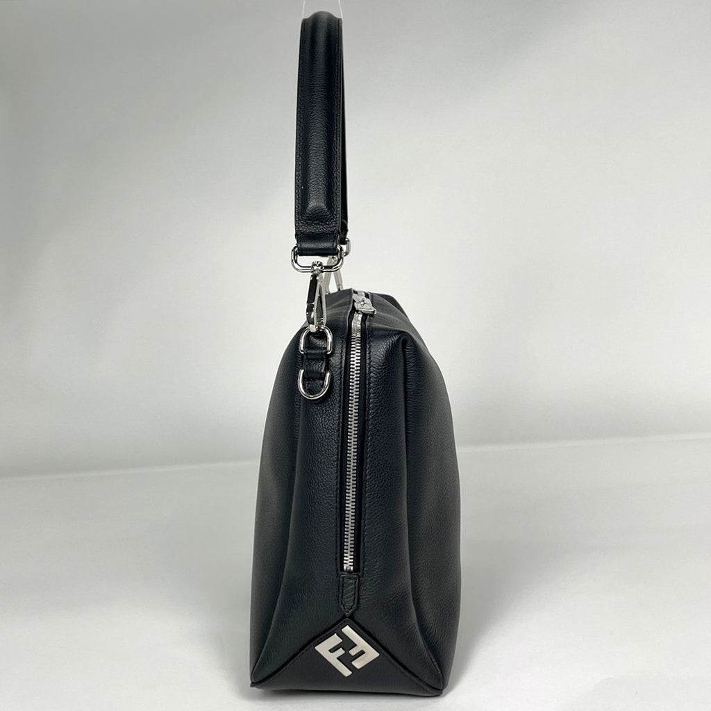 Fendi Handbag Louis Large 2-Way Leather Black — view 4