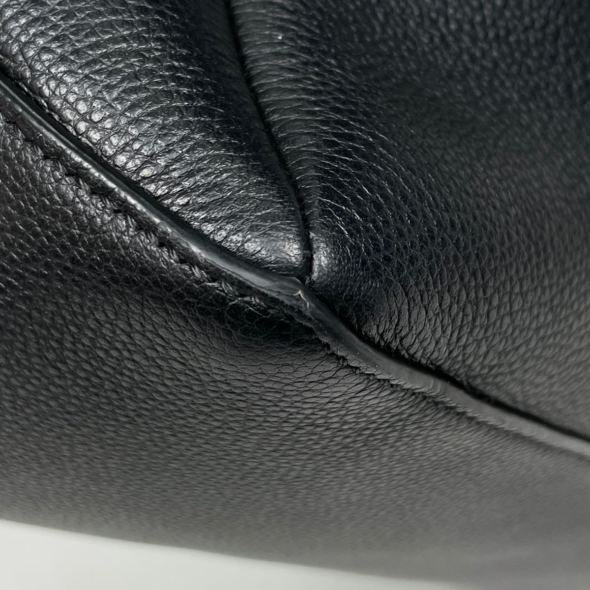 Fendi Handbag Louis Large 2-Way Leather Black — view 6