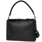 Fendi Handbag Louis Large 2-Way Leather Black