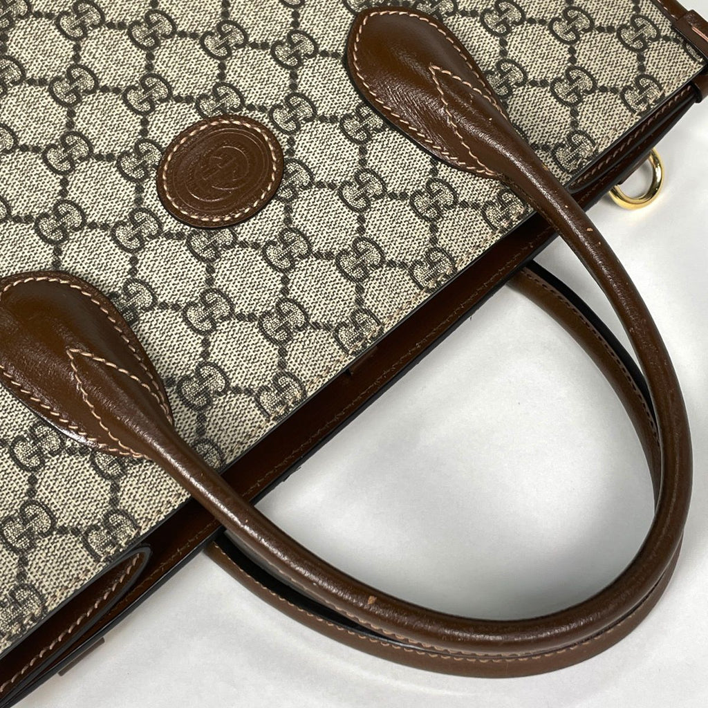 Gucci Handbag GG Small 2-Way Supreme Brown — view 5