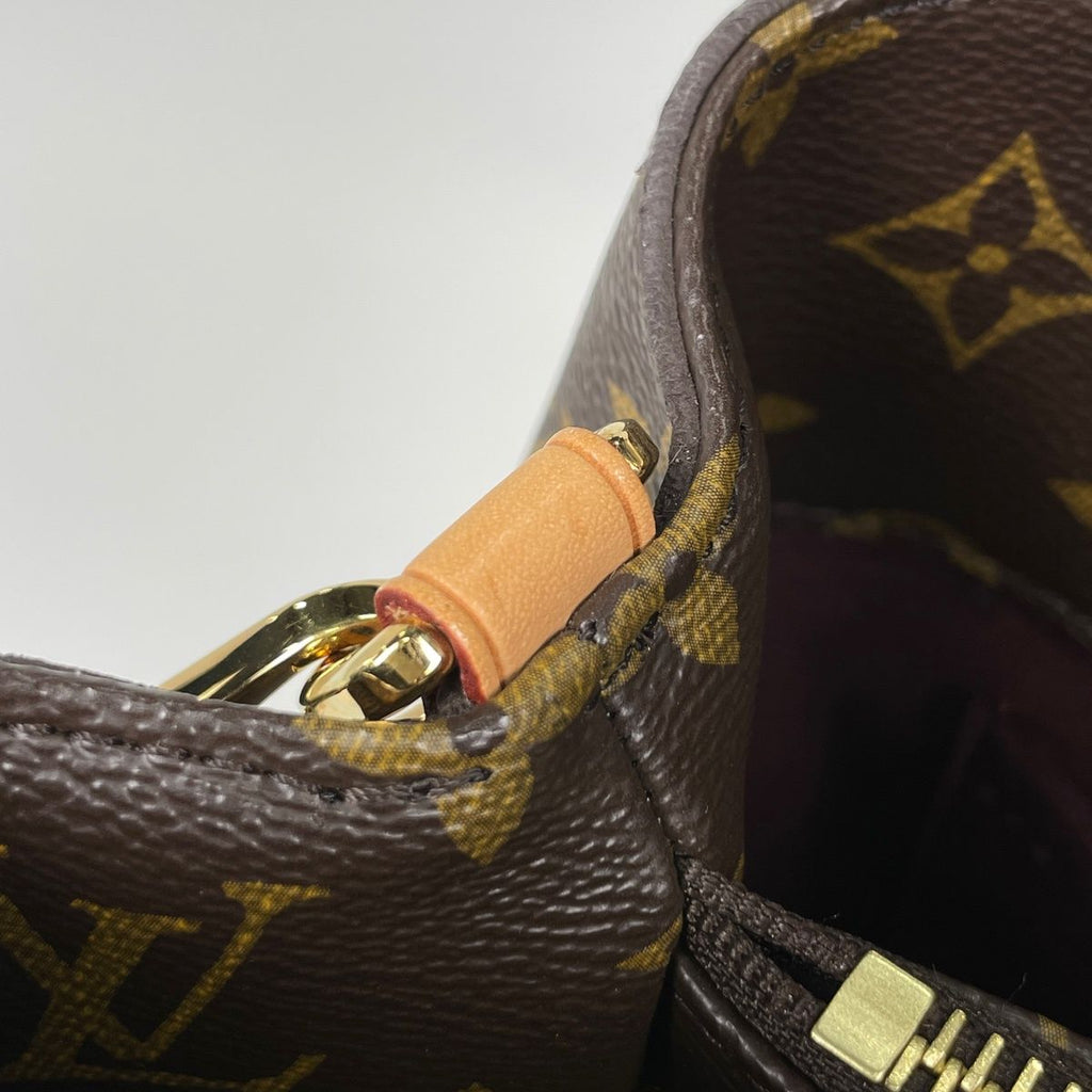Louis Vuitton Montaigne MM Handbag 2-Way Monogram Brown — view 7