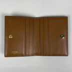 Celine Bifold Triomphe Card Holder Case Calf — view 5