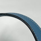 Hermes Picotin MM Handbag Taurillon Clemence Blue Jean — view 7